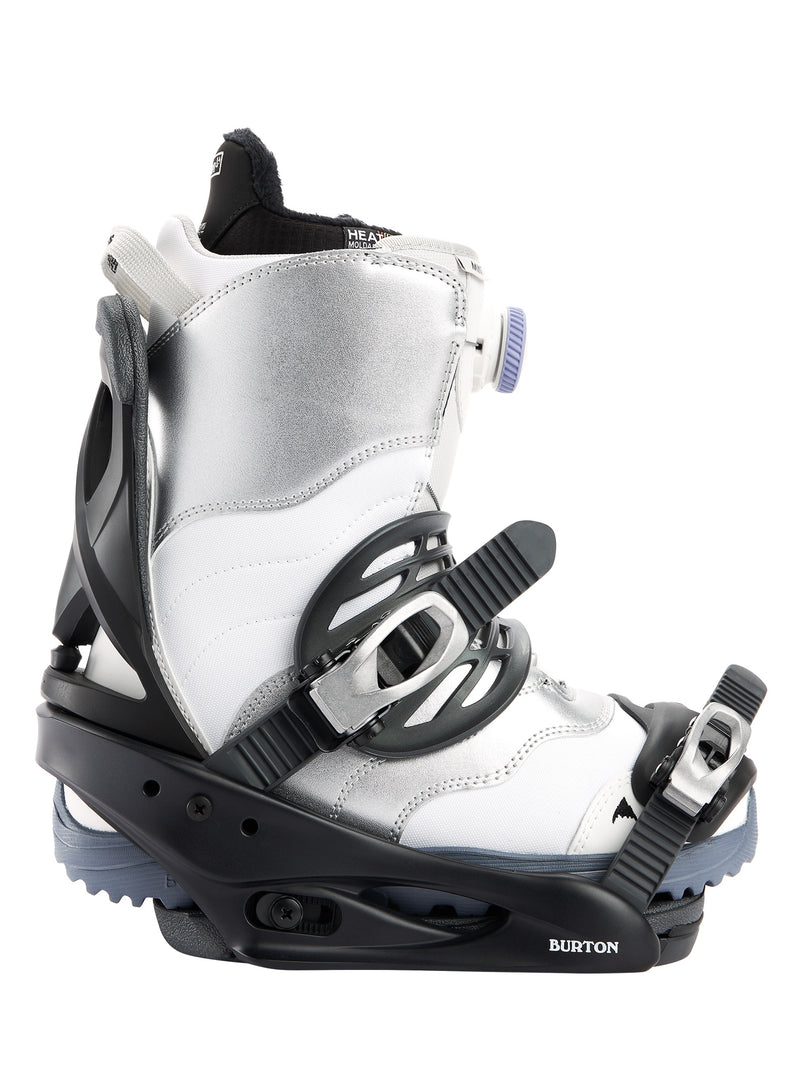 Load image into Gallery viewer, Burton Women's Scribe Snowboard Bindings Black 1055218A02
