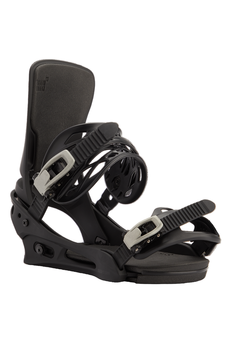 Load image into Gallery viewer, Burton Men&#39;s Cartel Re:Flex Snowboard Bindings Black 1053917A02
