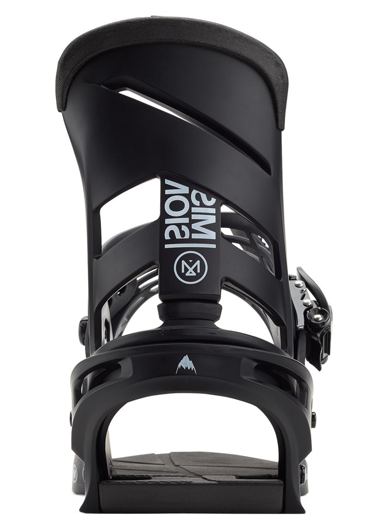 Load image into Gallery viewer, Burton Men&#39;s Mission Re:Flex Snowboard Bindings Black 1054617A02
