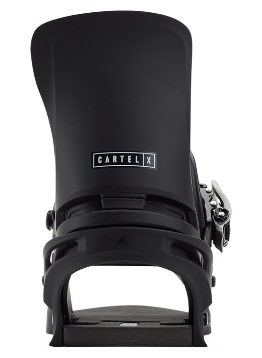 Burton Men's Cartel X Re:Flex Snowboard Bindings Black 2223010A02