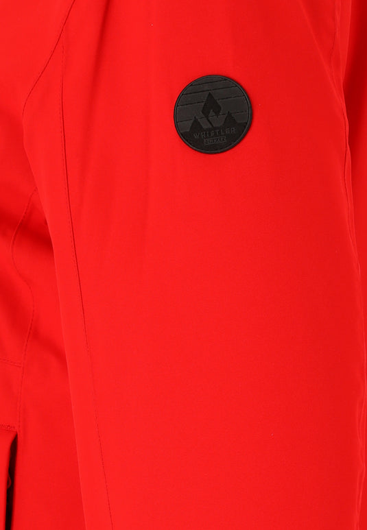 Whistler Women's Drizzle Ski Jacket W-Pro 10000 True Red W233184-4367