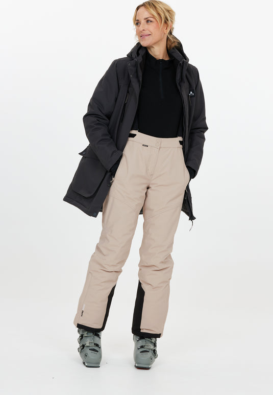 Whistler Women's Drizzle Snow Pants W-Pro 10000 Simply Taupe W233188-1136