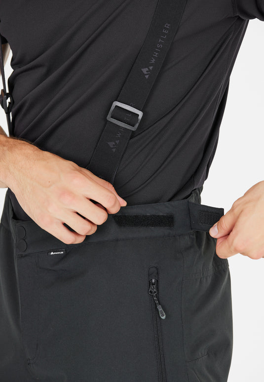 Whistler Men's Drizzle Ski Pant W-Pro 10000 Black W233208-1001