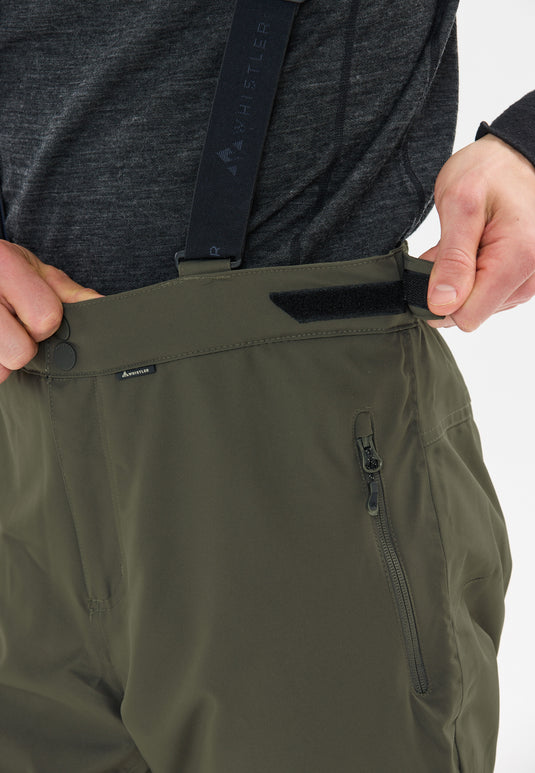 Whistler Men's Drizzle Ski Pant W-Pro 10000 Black Ink W233208-1071