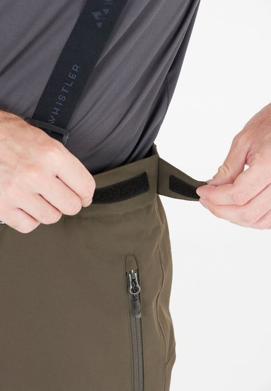 Whistler Men's Drizzle Ski Pant W-Pro 10000 Black Ink W233208-1071