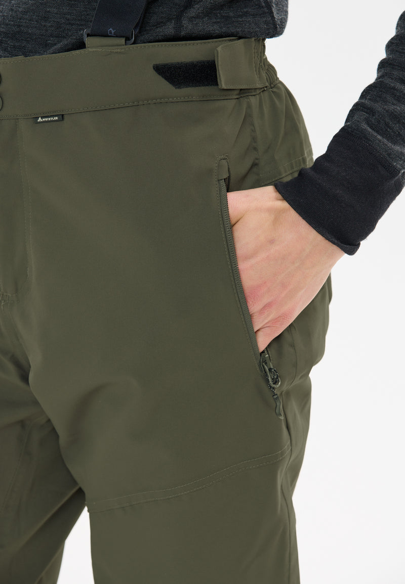 Load image into Gallery viewer, Whistler Men&#39;s Drizzle Ski Pant W-Pro 10000 Black Ink W233208-1071
