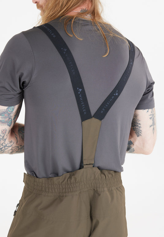 Whistler Men's Drizzle Ski Pant W-Pro 10000 Black Ink W233208-1071