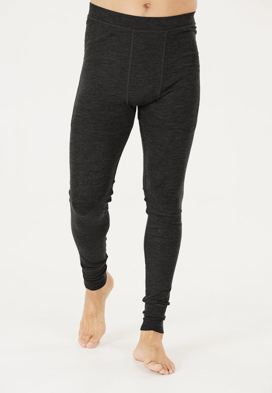 Whistler Men's Cerro M Merino Wool Baselayer Pants Black W233595-1001