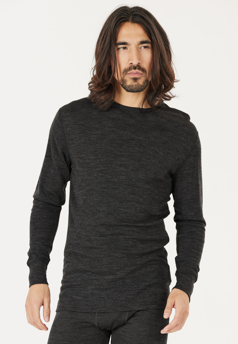 Load image into Gallery viewer, Whistler Men&#39;s Cerro M Merino Wool Baselayer Tee Black W233598-1001
