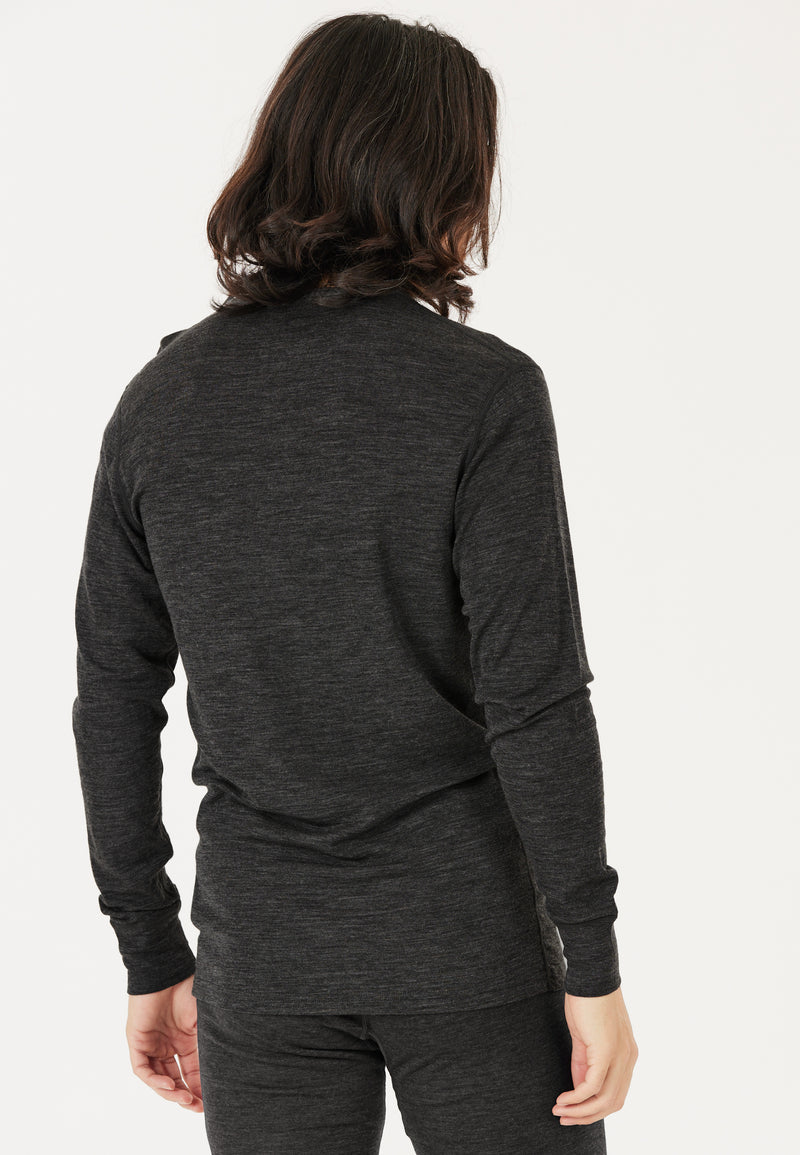 Load image into Gallery viewer, Whistler Men&#39;s Cerro M Merino Wool Baselayer Tee Black W233598-1001
