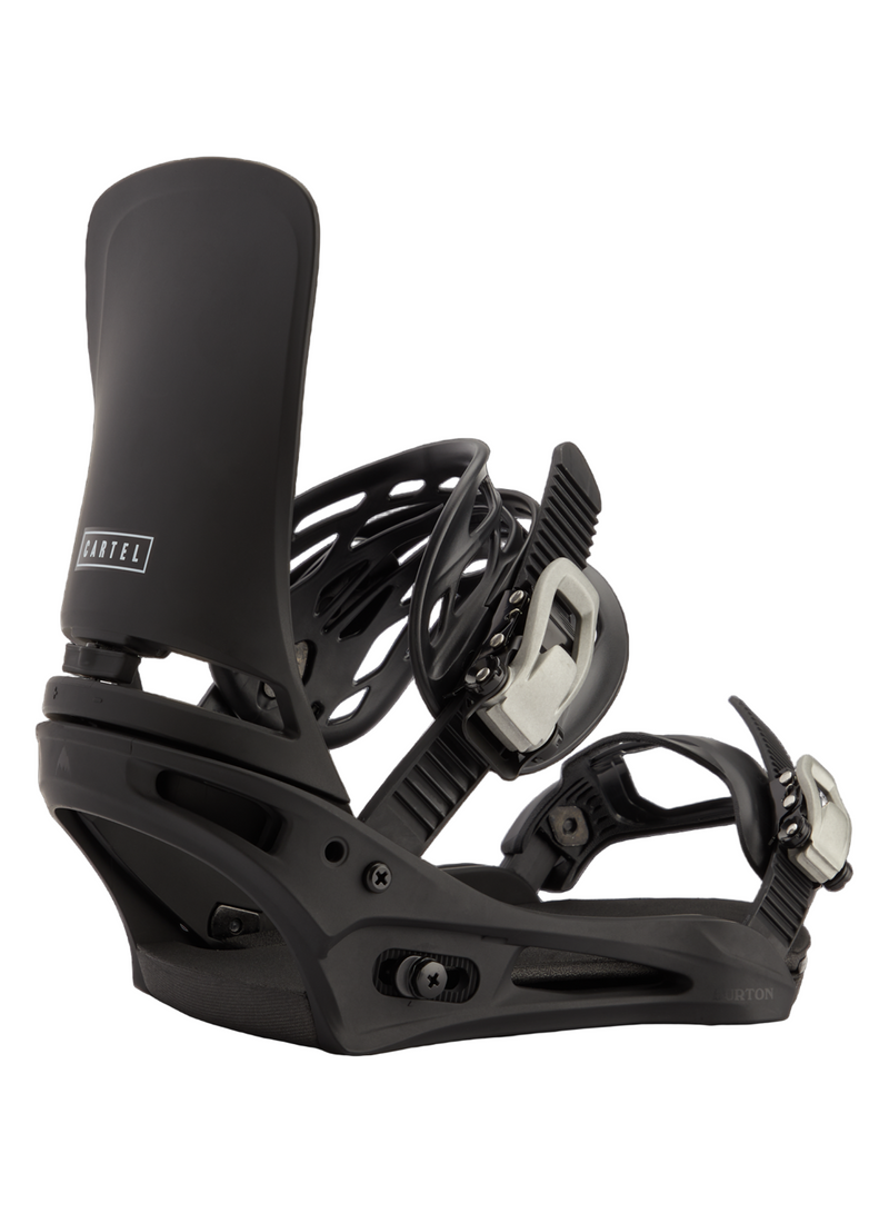 Load image into Gallery viewer, Burton Men&#39;s Cartel Re:Flex Snowboard Bindings Black 1053917A02
