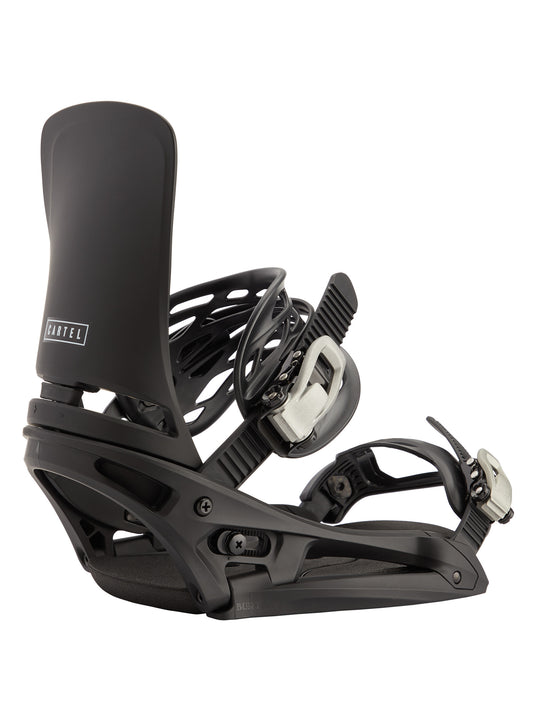 Burton Men's Cartel EST Snowboard Bindings Black 1055517A02