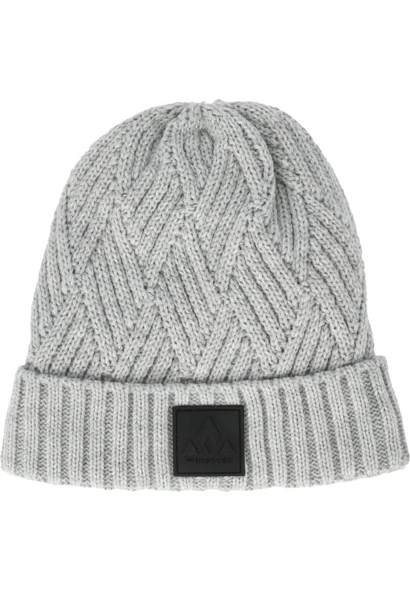 Load image into Gallery viewer, Whistler Unisex Fjord Beanie Light Grey Melange W243903-1005

