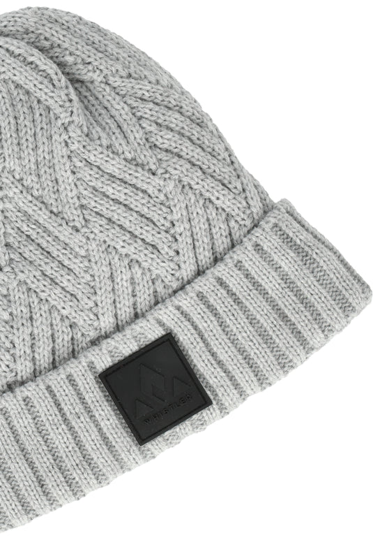 Whistler Unisex Fjord Beanie Light Grey Melange W243903-1005