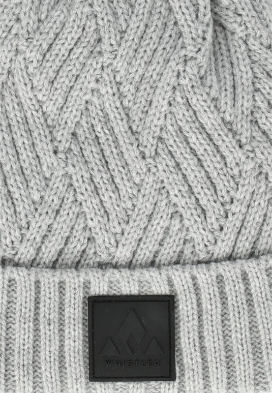 Whistler Unisex Fjord Beanie Light Grey Melange W243903-1005