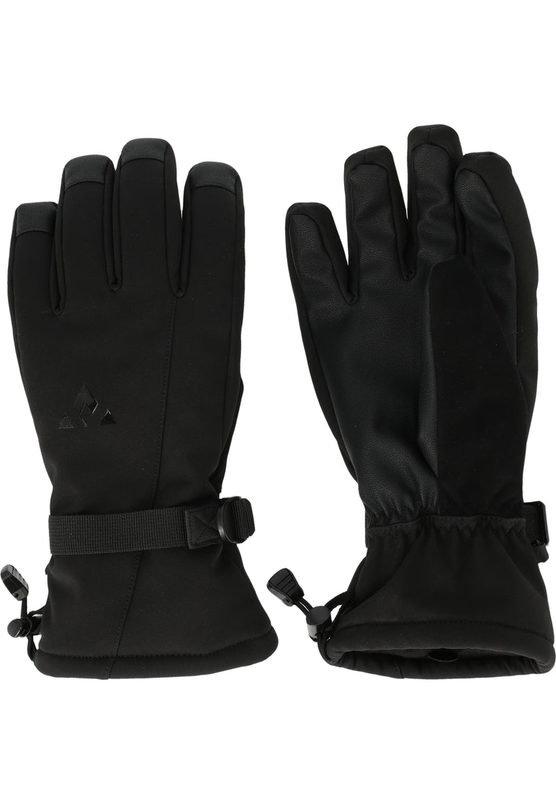 Load image into Gallery viewer, Whistler Unisex Fenwick Finger Touch Snow Gloves Black W243931-1001
