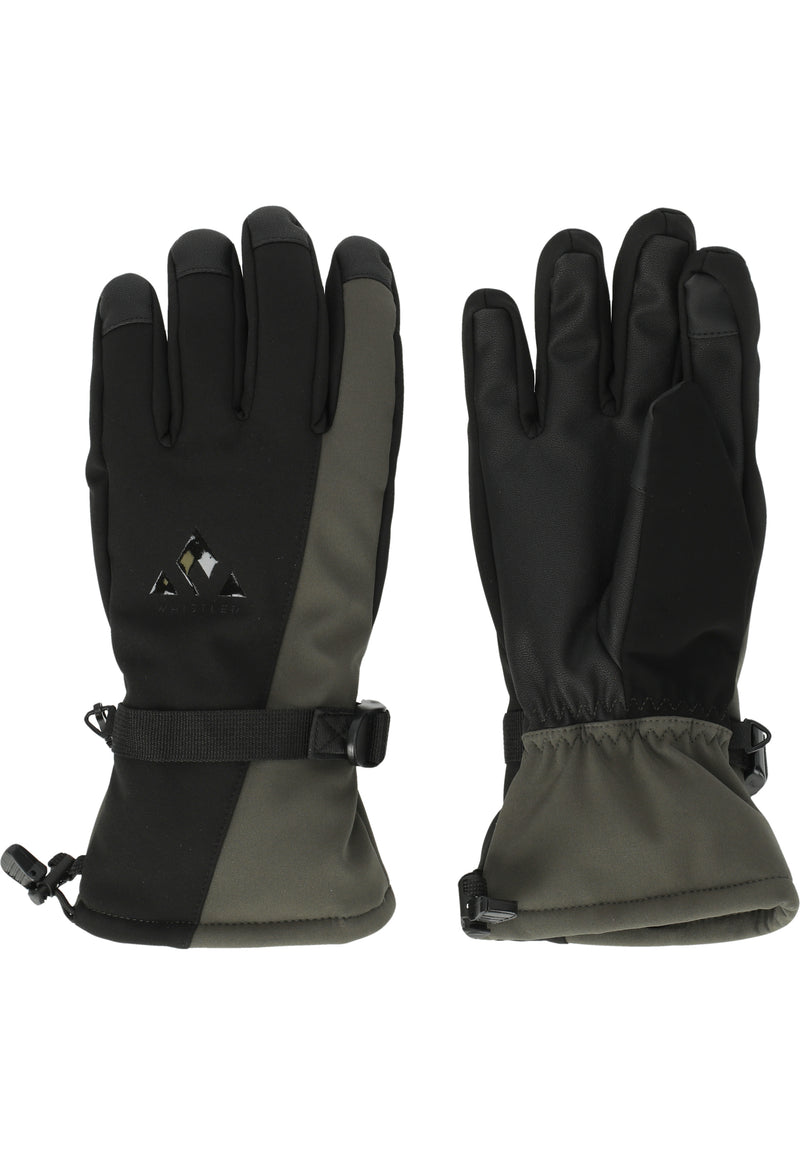 Load image into Gallery viewer, Whistler Unisex Fenwick Finger Touch Snow Gloves Black Ink W243931-1071
