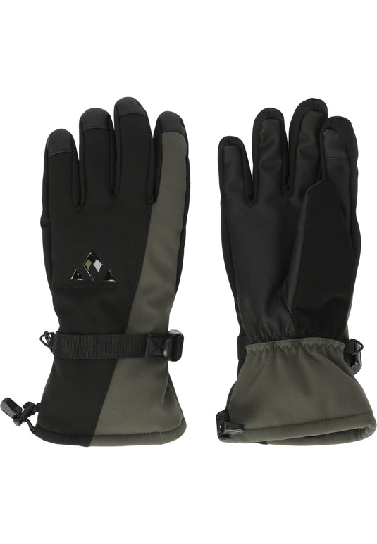 Whistler Unisex Fenwick Finger Touch Snow Gloves Black Ink W243931-1071