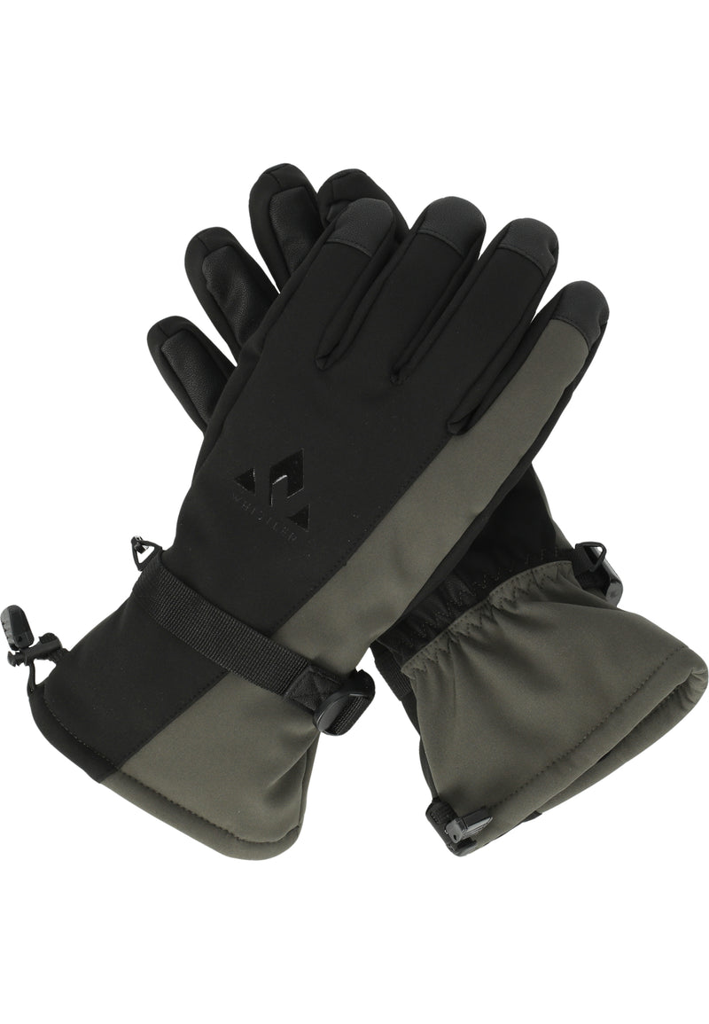 Load image into Gallery viewer, Whistler Unisex Fenwick Finger Touch Snow Gloves Black Ink W243931-1071
