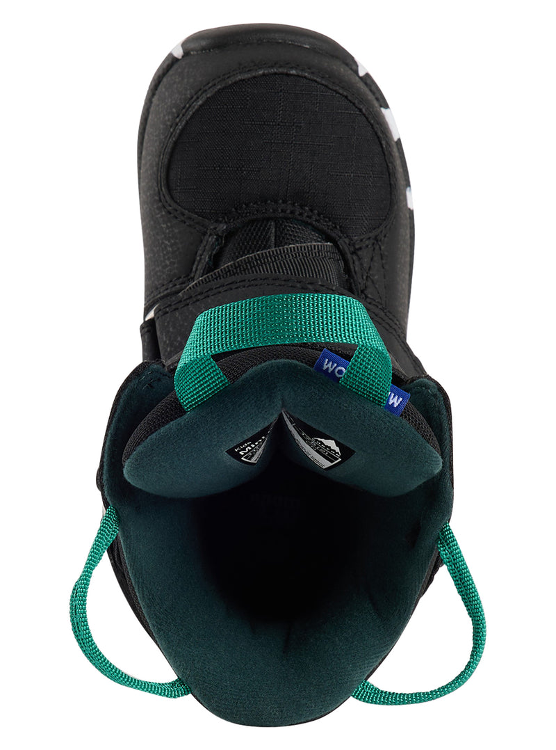 Load image into Gallery viewer, Burton Kids' Mini Grom Snowboard Boots Black 1064514A02
