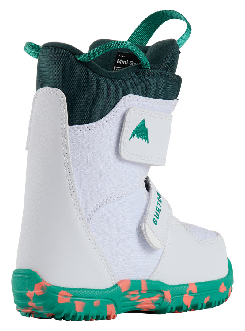 Load image into Gallery viewer, Burton Kids' Mini Grom Snowboard Boots White 1064514A50
