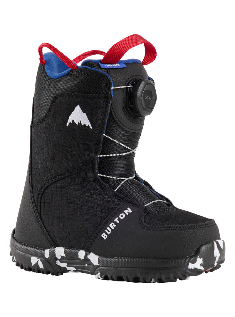 Load image into Gallery viewer, Burton Kids' Grom BOA Snowboard Boots Black 1508913A02
