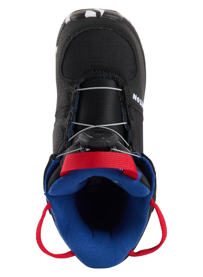 Load image into Gallery viewer, Burton Kids&#39; Mini Grom BOA® Snowboard Boots Black 1508913A02
