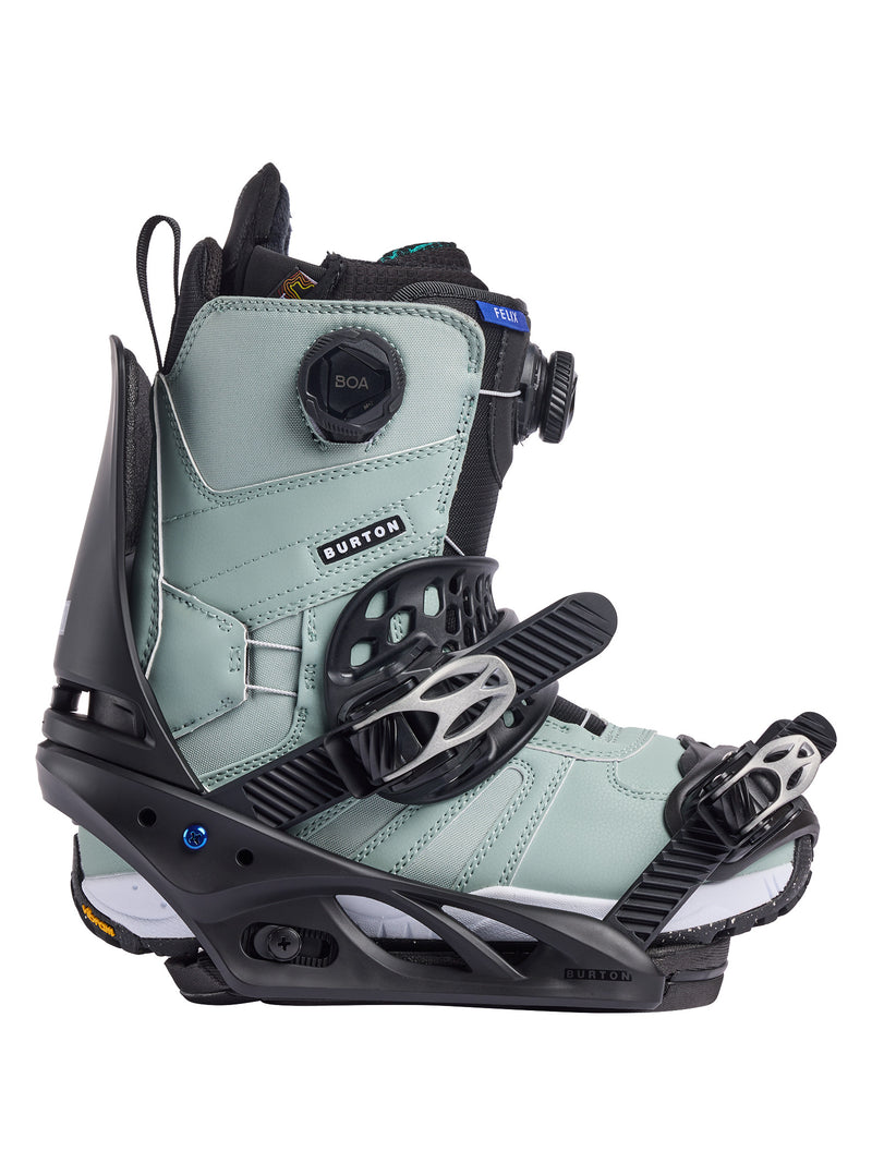 Load image into Gallery viewer, Burton Women's Lexa X Snowboard Bindings Black 2223114A02
