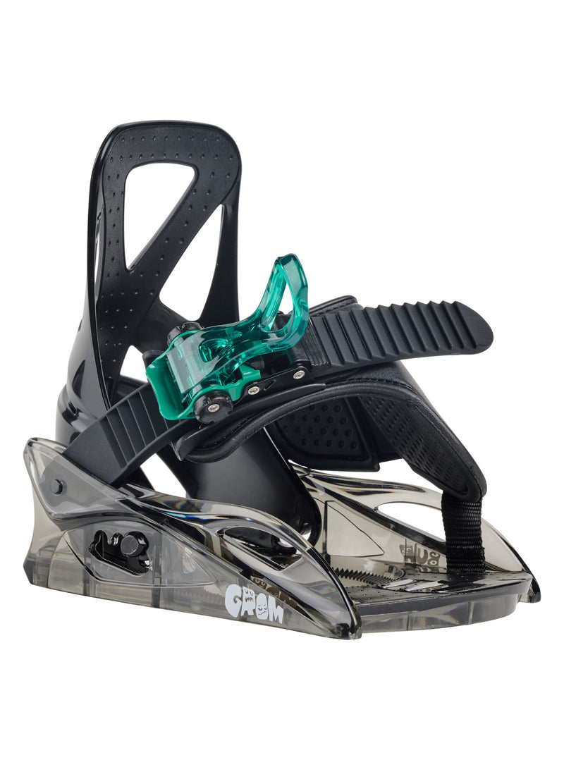Load image into Gallery viewer, Burton Kids' Mini Grom Disc Snowboard Bindings Black 2360111A02
