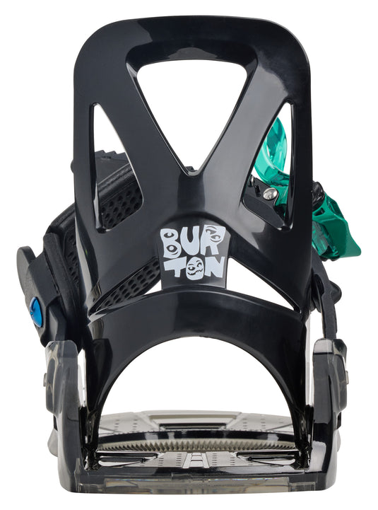 Burton Kids' Mini Grom Disc Snowboard Bindings Black 2360111A02