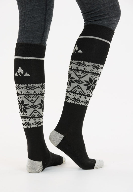 Whistler Unisex Lorpen Ski Socks Black W253854-1001