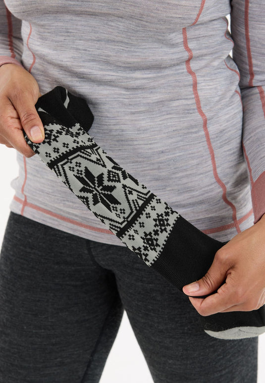 Whistler Unisex Lorpen Ski Socks Black W253854-1001