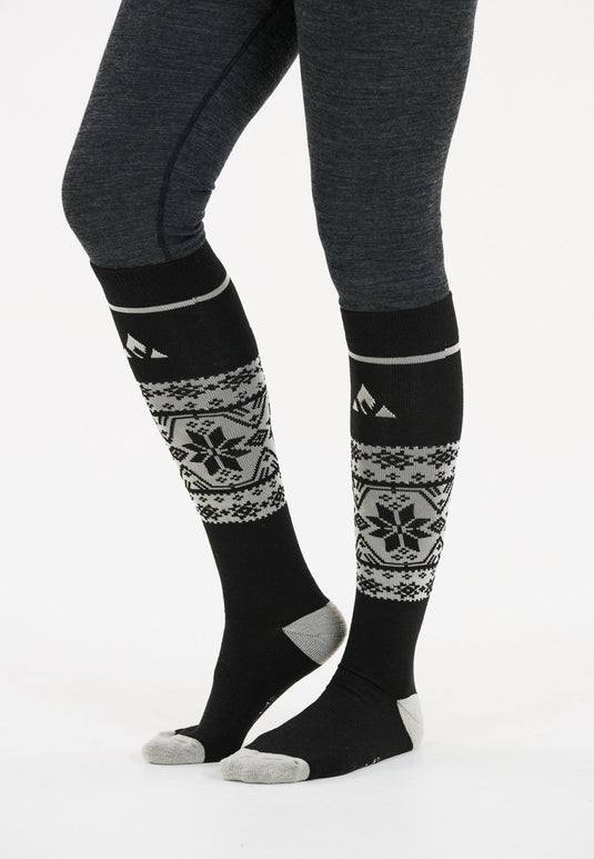 Whistler Unisex Lorpen Ski Socks Black W253854-1001
