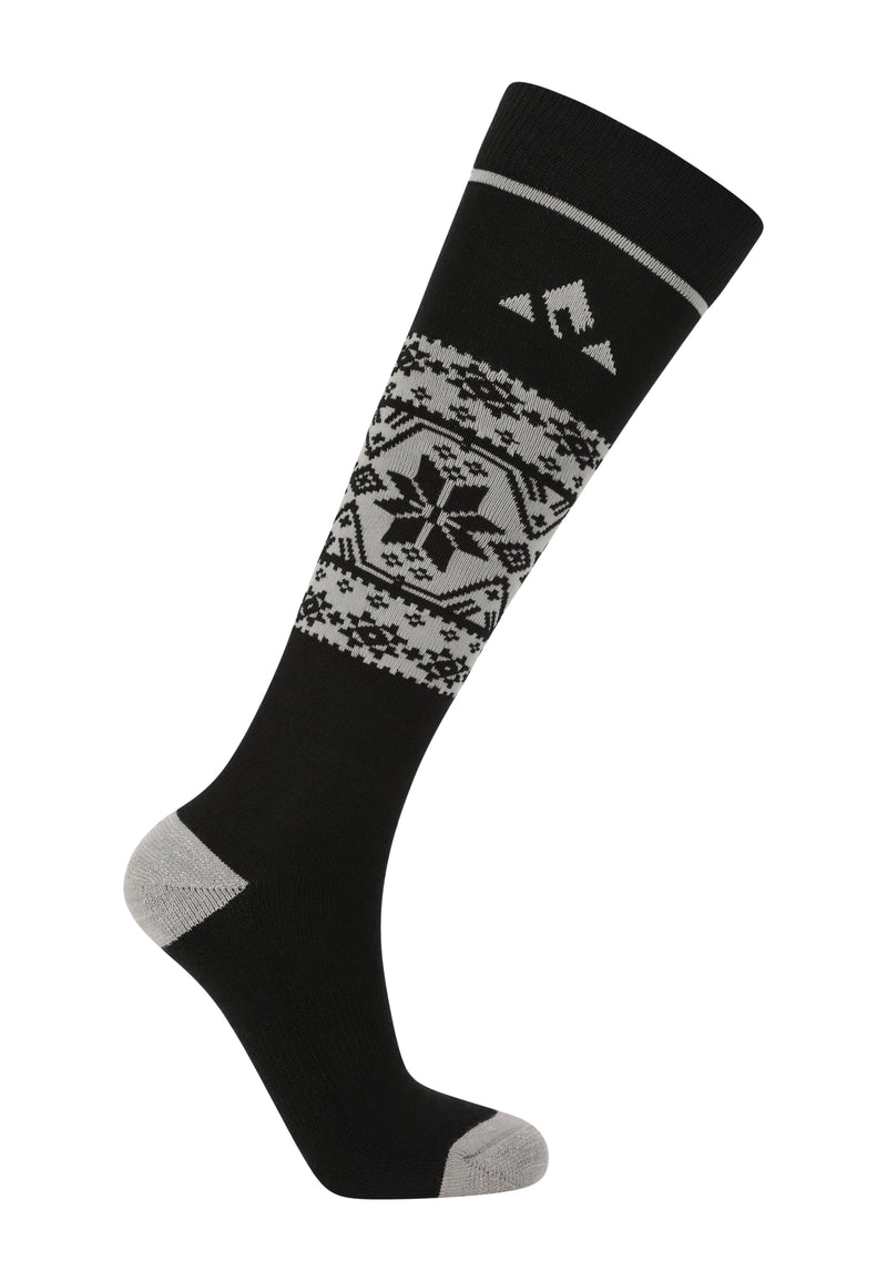 Load image into Gallery viewer, Whistler Unisex Lorpen Ski Socks Black W253854-1001
