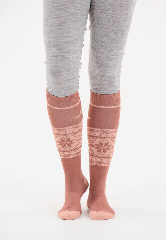 Whistler Unisex Lorpen Ski Socks Burlwood W253854-1109