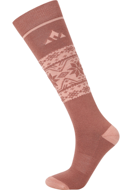 Whistler Women's Lorpen Ski Socks Burlwood W253854-1109
