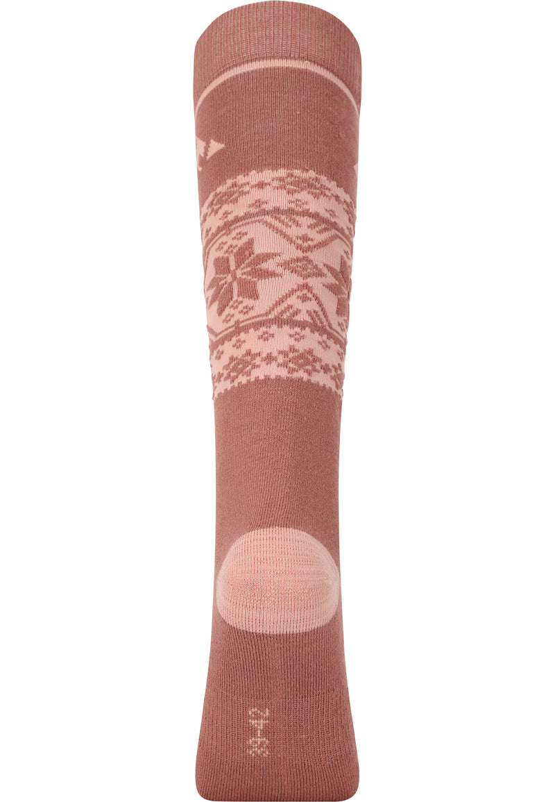 Load image into Gallery viewer, Whistler Women&#39;s Lorpen Ski Socks Burlwood W253854-1109
