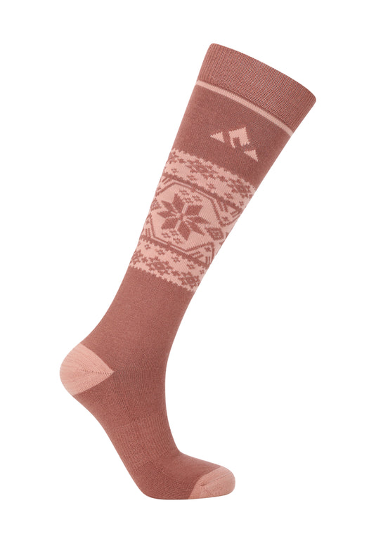 Whistler Women's Lorpen Ski Socks Burlwood W253854-1109