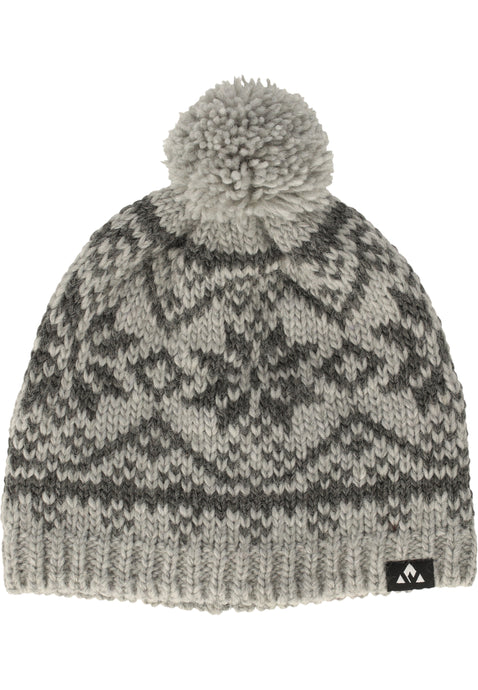 Whistler Unisex Snowbeam Knitted Beanie Light Grey Melange W253859-1005