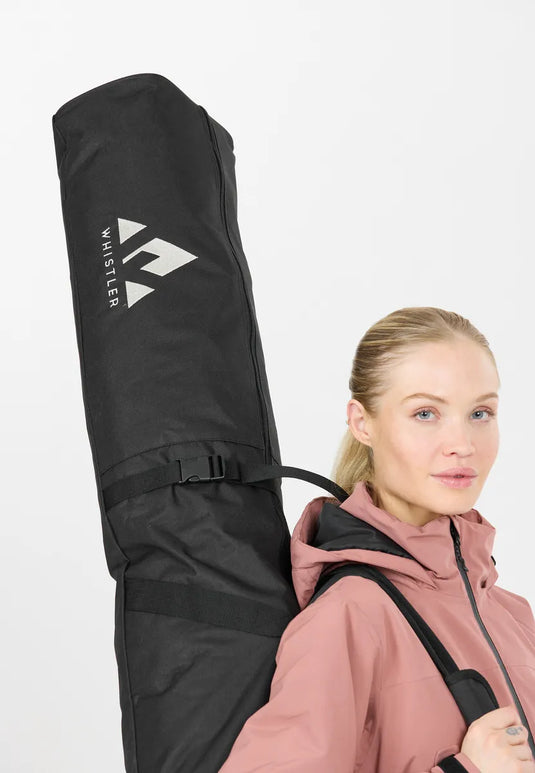 Whistler Unisex Kandahar Ski Bag 181cm Black W254001-1001