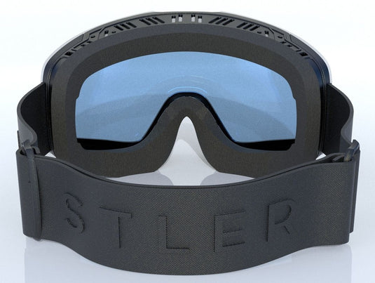 Whistler Unisex Kiona Topaz II Ski Goggle Black/Swiss Blue W254014-1001SB