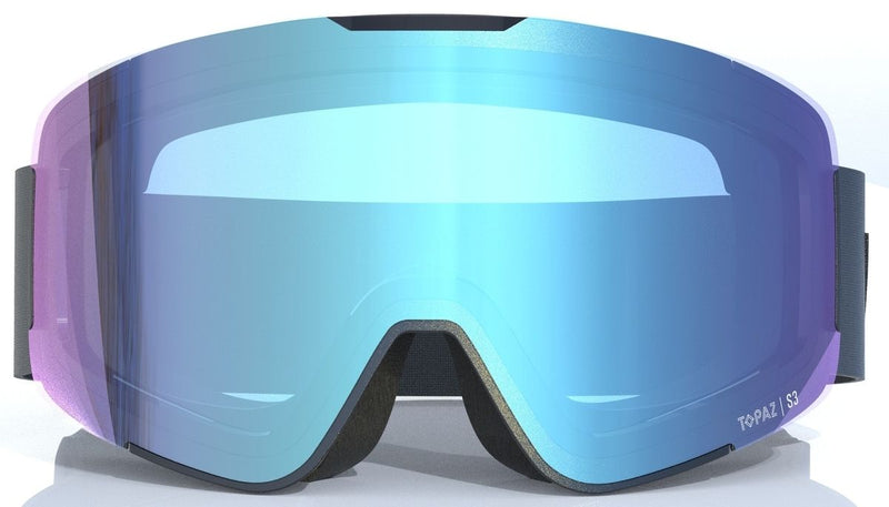 Load image into Gallery viewer, Whistler Unisex Kiona Topaz II Ski Goggle Black/Swiss Blue W254014-1001SB
