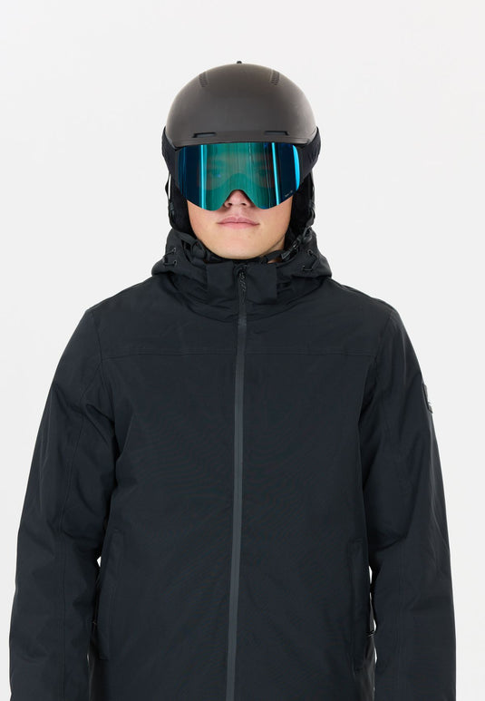 Whistler Unisex Kiona Topaz II Ski Goggle Black/Swiss Blue W254014-1001SB