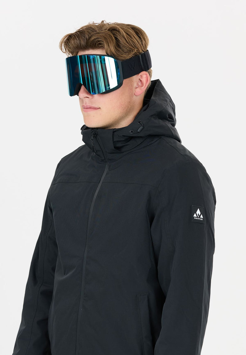 Load image into Gallery viewer, Whistler Unisex Kiona Topaz II Ski Goggle Black/Swiss Blue W254014-1001SB
