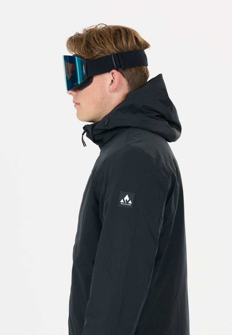 Load image into Gallery viewer, Whistler Unisex Kiona Topaz II Ski Goggle Black/Swiss Blue W254014-1001SB
