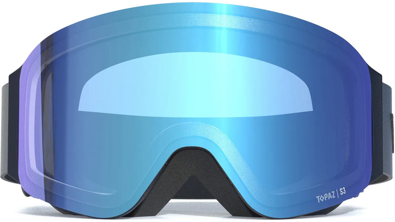 Load image into Gallery viewer, Whistler Unisex Kiona Topaz II Snow Goggles Black/Swiss Blue W254014-1001SB
