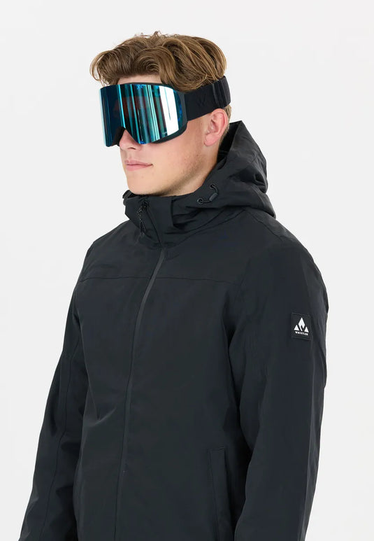 Whistler Unisex Kiona Topaz II Snow Goggles Black/Swiss Blue W254014-1001SB