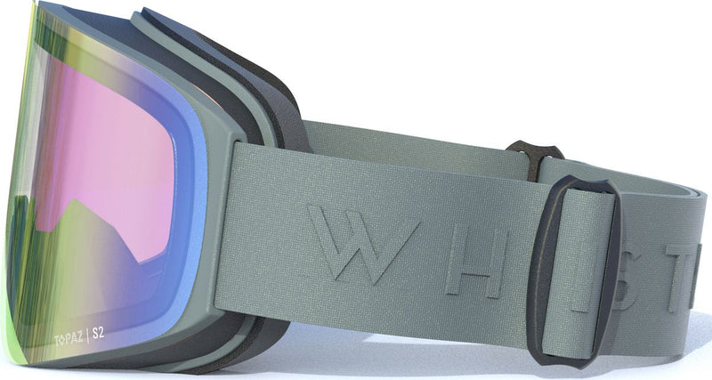Load image into Gallery viewer, Whistler Unisex Kiona Topaz II Ski Goggle North Atlantic/Rainforest W254014-3164R
