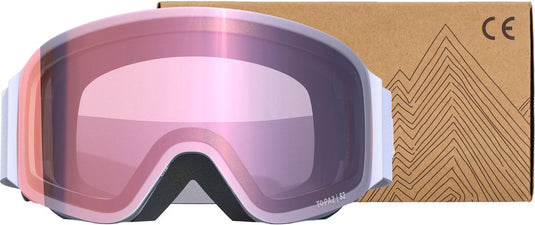 Whistler Unisex Kiona Topaz II Ski Goggle Evening Haze/Grape W254014-4384G