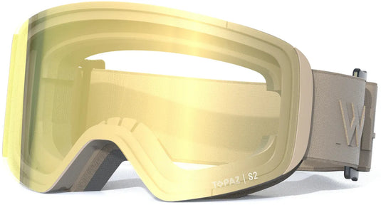 Whistler Kids' Corbier Topaz jr. Snow Goggles Fallen Rock/Champagne W254016-3040C